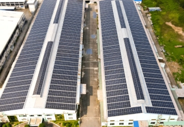 Đóng Điện Và Bàn Giao Hệ Thống Điện Mặt Trời Công Suất 1.5MW Cho Nhà Máy Dệt May